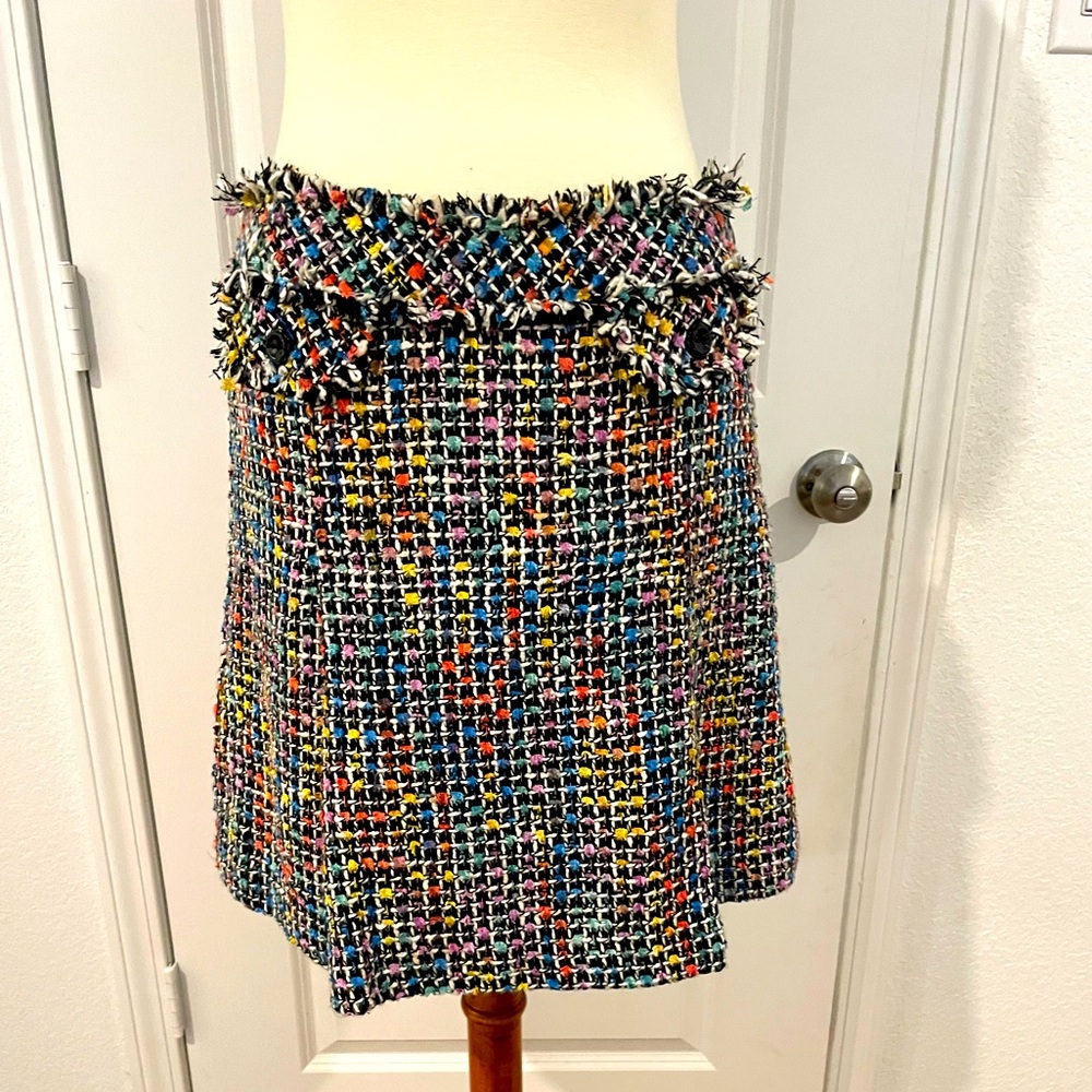 Vintage Trina Turk tweed skirt